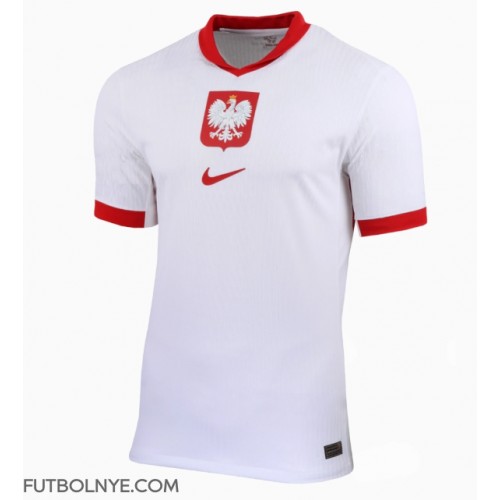 Camiseta Polonia Primera Equipación Eurocopa 2024 manga corta